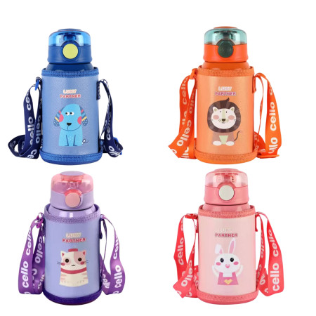 Cello Kinder 500ml Kids Stainless Steel Vacuum Character Bottle