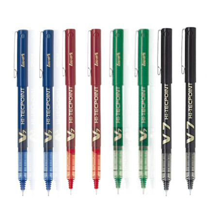 Pilot 1105 V7 Hi-Techpoint Pen - Pack of 6