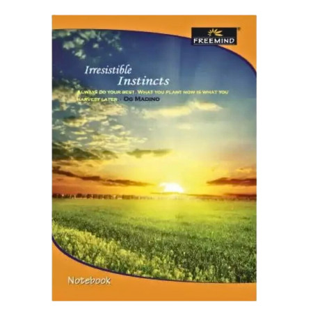 Freemind A4 Register - Single Line, 172 Pages, 29.7X21cm