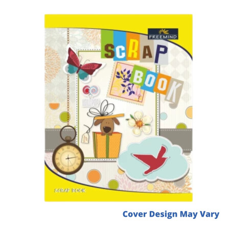 Freemind Scrap Book A4 Craft Paper - Unruled, 28 Pages, 28x22 cm