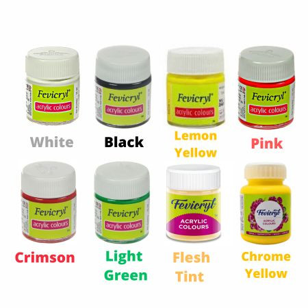 Pidilite Fevicryl Acrylic Colours 15ml