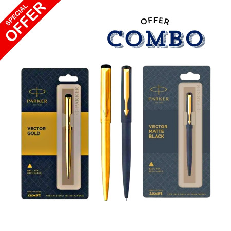 Parker Vector Pen Combo (Refer Description)