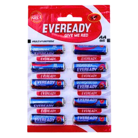 Eveready AA Battery - (915, Blue) - MRP - Rs. 14