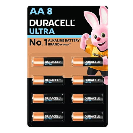 Duracell Ultra AA 8 Battery - New