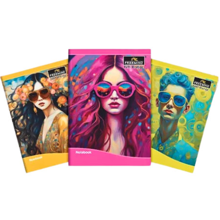 Freemind A4 Register - Single Line, 240 Pages, 29.7X21cm