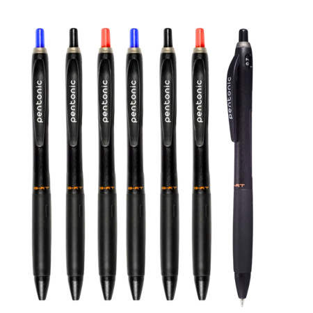 Pentonic B-RT Ball Pen - Assorted, 20 Pcs Hanger