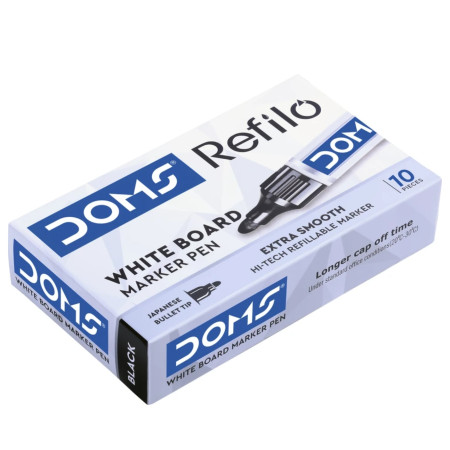 Doms White Board Marker - Black