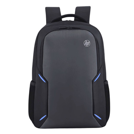 Multipurpose Backpack Bag with laptop enclosure,18 inches - Grey & Black (H856)