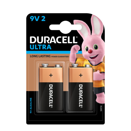 Duracell Ultra 9V 2 Battery ( Pack of 2 )