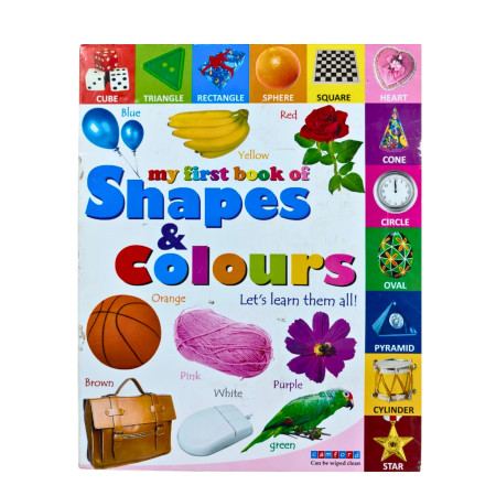 My First Book of Shapes & Colours (WCB02)