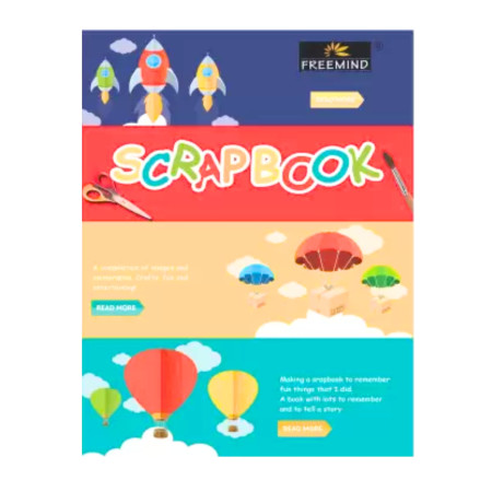 Freemind A4 Scrap Book - Unruled, 32 Pages,29.7x21 cm