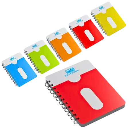 Solo Pocket Notebook with Visiting Card Holder 100 pages - (NA756)