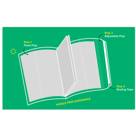 Solo Book Cover Jacket - (BC240)