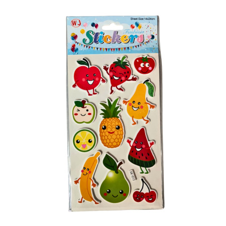 Eva Foam Fruits Sticker