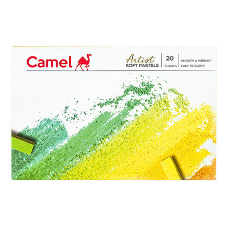 Camel Artist Soft Pastels - 20 Shades