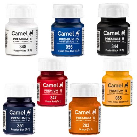 Camel Premium Poster Colours 15ml
