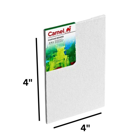 Camel Canvas Board 4''x4''