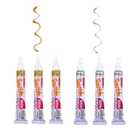 Camel Sparkle Glitter Tube 15ml