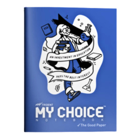 My Choice A4 Register - Single Line, 320 Pages, 29.7x21cm