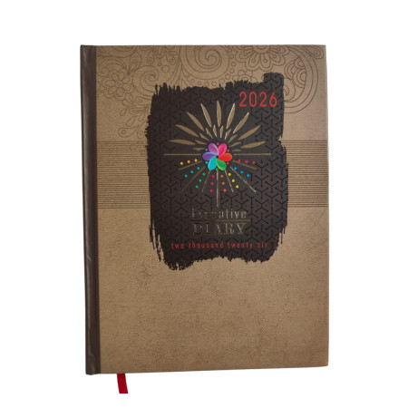 2026 Metro Executive Hard Bound Diary 24x18cm - No. 7004