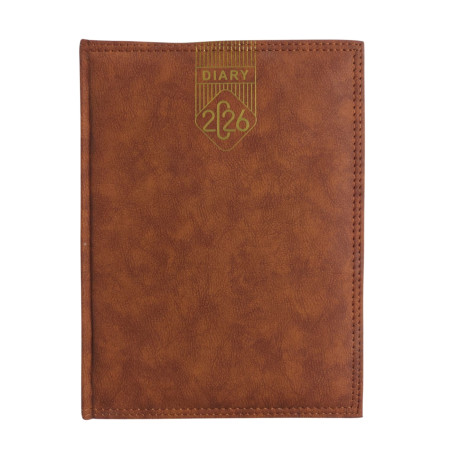 2026 Metro Soft Cover Diary with Pen 24x18cm - No. 7731