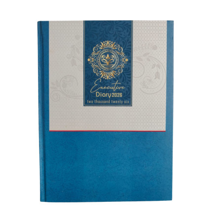 2026 Metro Executive Hard Bound Diary 24x18cm - No. 7005