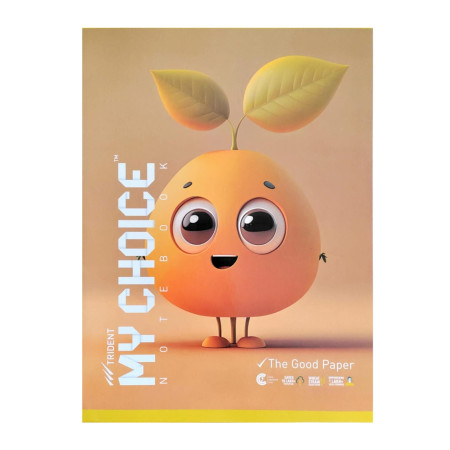 My Choice A4 Register - Single Line, 160 Pages, 29.7x21cm