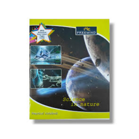 Freemind Science Practical Notebook - 100 Pages 26.5x21.5cm (807170)