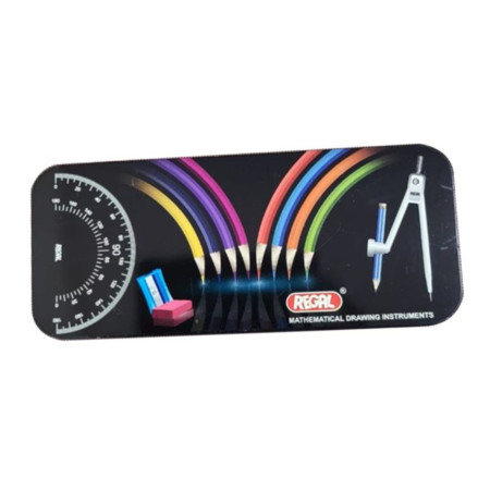 Regal - Mathematicle Instrument Geometry Box (PR-999)