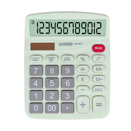 Amigo MI-837N Check & Correct Calculator