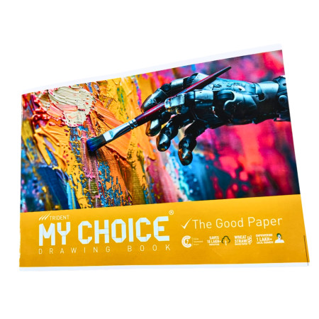 My Choice A4 Drawing Book - 40 Pages, 29.7x21cm