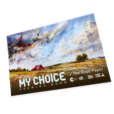 My Choice A4 Drawing Book - 60 Pages, 29.7x21cm