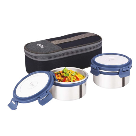 Flair Swift Click Stainless Steel Lunch Box - 320ml