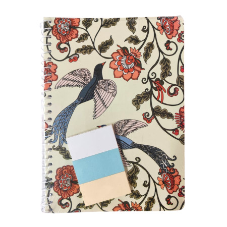 Oddy Spiral Notebook with Sticky Notes- 160 Pages (MSP-A5-160)
