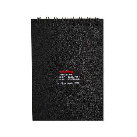 Oddy Spiral Pocket Diary - 92 Pages (WR-A7-PP)