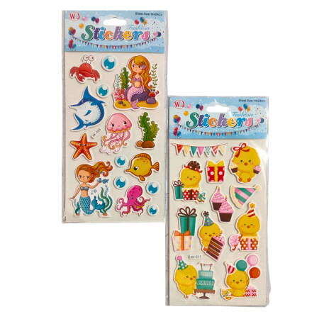 Eva Foam Sticker - Mix Design