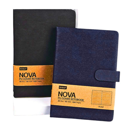 Kinbor Notebook – A5 Nova PU Cover (240 Pages)