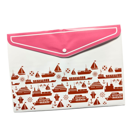 Aarpee FC Document Folder - Ships Print, 0.16 mm, (DPF1671)