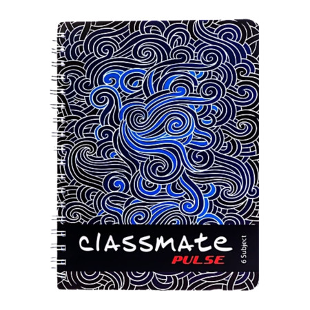 Classmate Pulse 6 Subject - Spiral,  314 Pages, 29.7x21cm