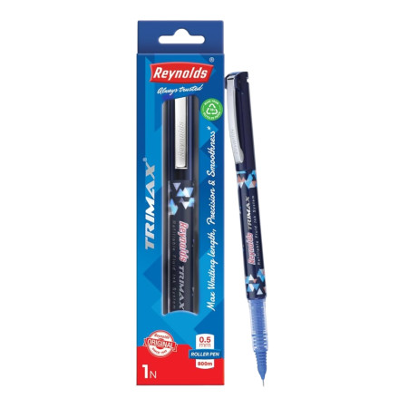 Reynolds Trimax Roller Pen - Blue