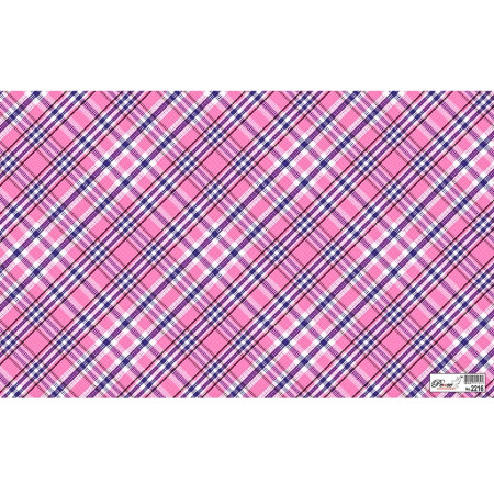 Gift Wrapping Paper - Pink Texture Print, Pack of 25 Sheets 70x48cm - 2216
