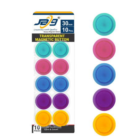 JB9 Transparent Magnetic Button - 167