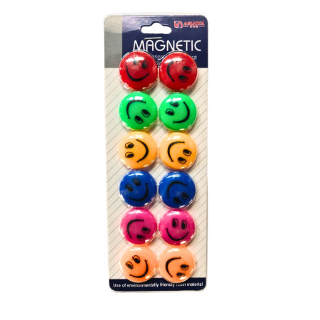 Myly Smiley Magnet Button (3012)