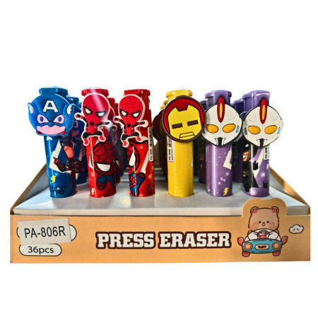 Myly Cartoon Retractable Eraser (PA-806)