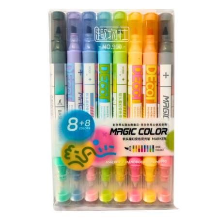 Myly Dual Combo Magic Colour Highlighter - 8 Shades (960)