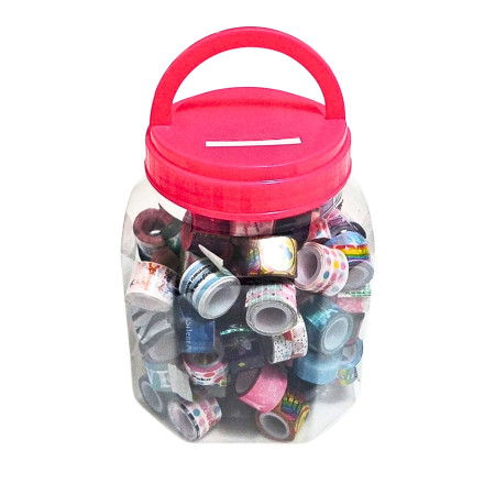 Myly Mini Washi Tape - 90pcs Jar (90190)