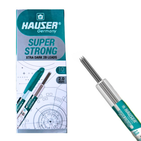 Hauser Artz Super Strong Xtra Dark Lead - 2mm