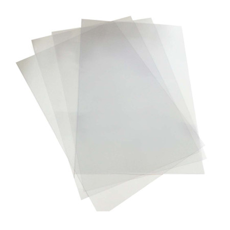 Aarpee A4 Binding Sheets - Natural, 0.22mm (PBSA-220)