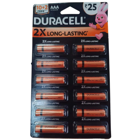 Duracell Chhota Power AAA Battery 10+2 - LR03/MN2400