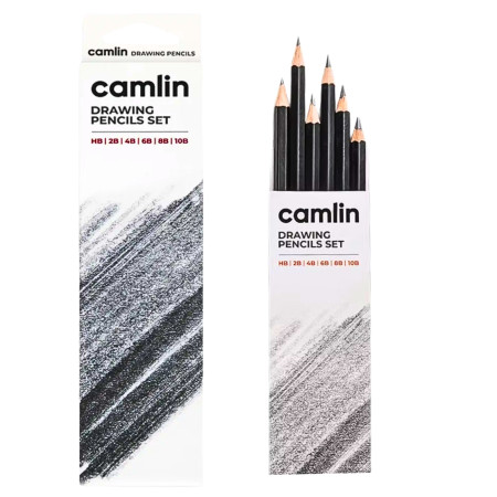 Camel Drawing Pencil Set - Pack of 6 - New